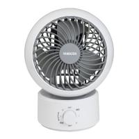 K1326【YAMAZEN】サーキュレーター YAS-FKW15 15cmサーキュレーター YAS-FKW15-WH ホワイト YAMAZEN | イオン