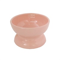 瀬戸焼 にゃん楽食器 水のみ ミルキーピンク 1個 ペッツルート(1個)