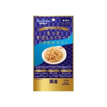 もっとやさしいフード 白身魚&ポテト 100g ペッツルート