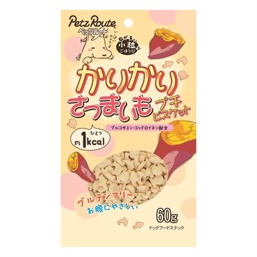 かりかりさつまいも プチビスケット 60g ペッツルート
