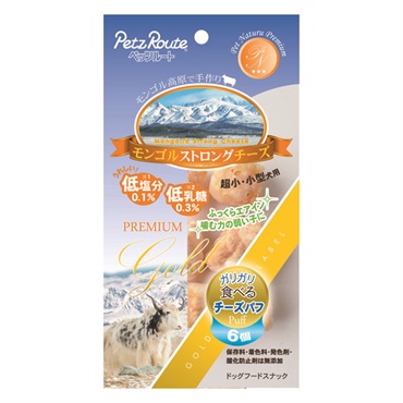 モンゴルストロングチーズ パフ 6個 ペッツルート