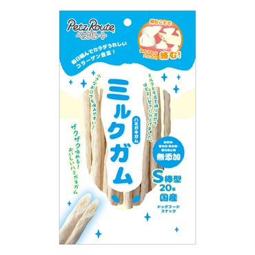 ミルクガム S棒型 20本 ペッツルート