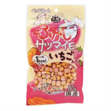 ふかしサツマイモ いちご入り 80g ペッツルート