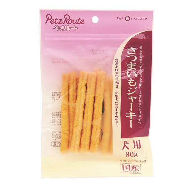 さつまいもジャーキー 80g ペッツルート(80g)