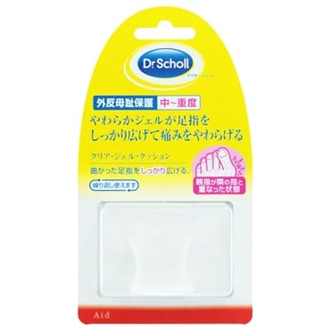 クリア・ジェル・クッション トー・ストレーター 1個 ドクター・ショール Dr. Scholl ショールズ ウェルネス カンパニー