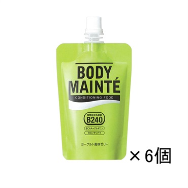 ボディメンテ ゼリー ヨーグルト風味 100g BODYMAINTE 大塚製薬(100g×6個)
