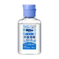 ミルトン うるおい手指消毒ジェル 60ml  日本製(4987060009258)