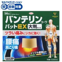 バンテリンコーワ パット EX 大判 14枚 バンテリンコーワ VANTERIN KOWA 興和 ◆ 【第2類医薬品】(14枚)