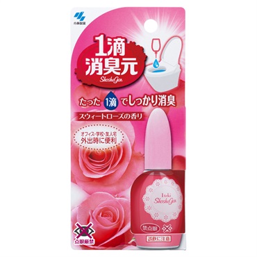 1滴 消臭元 スウィートローズの香り 20ml 小林製薬