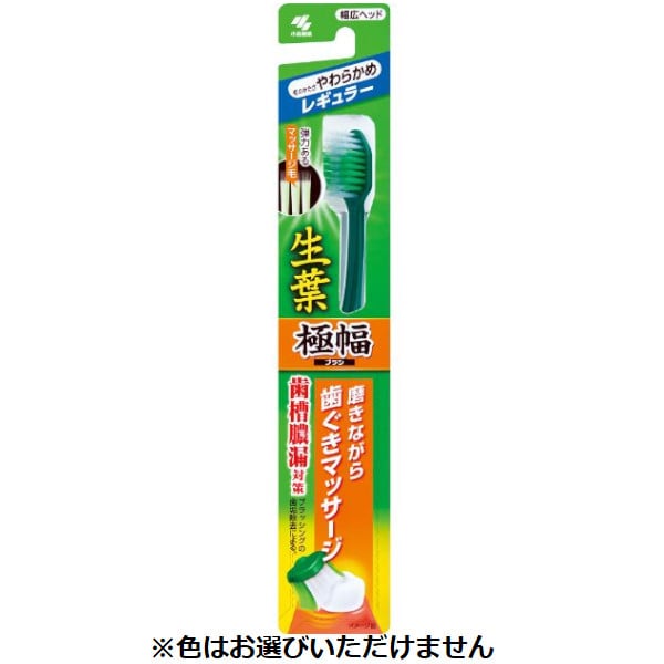 生葉 歯ブラシ 小林製薬(レギュラーやわらかめ)