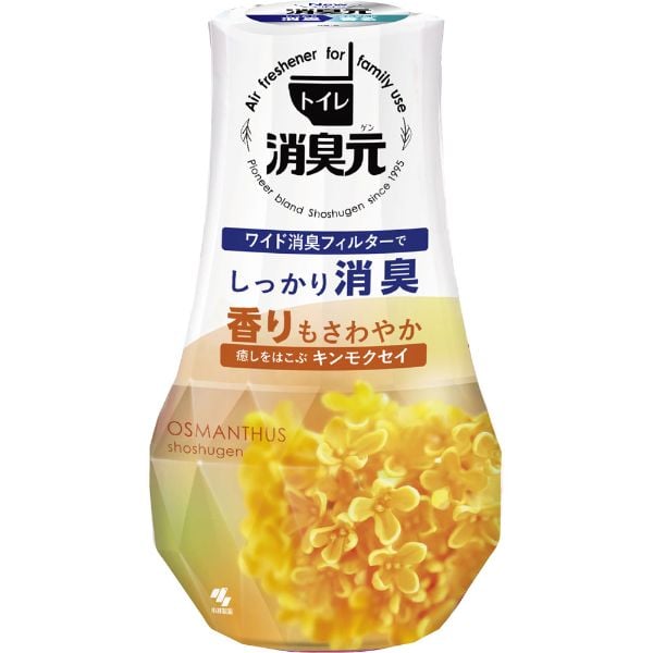 しおや⭐︎おいもページ✨180ml30本6種 トイレの消臭元 癒しをはこぶキンモクセイ 400ml トイレの消臭元