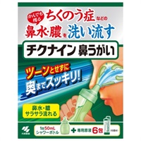 チクナイン 鼻洗浄器 本体付き 6包 チクナイン 小林製薬 | イオン