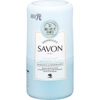 消臭元 SAVON シャンプーしたてほのかなブルーソープ 400ml 消臭元 小林製薬(4987072087541)