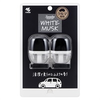 Sawaday クルマ専用クリップ パルファム ホワイトムスク 12ml サワデー