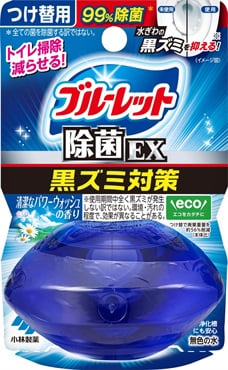 液体ブルーレットおくだけ 除菌 EX つけ替用 67ml ブルーレット BLUELET 小林製薬(パワーウォッシュ)