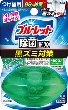 液体ブルーレットおくだけ 除菌 EX つけ替用 67ml ブルーレット BLUELET 小林製薬(パワースプラッシュ)