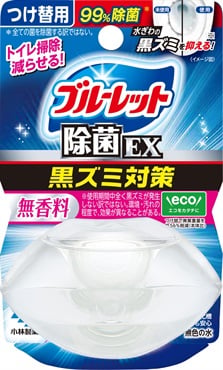 液体ブルーレットおくだけ 除菌 EX つけ替用 67ml ブルーレット BLUELET 小林製薬(無香料)