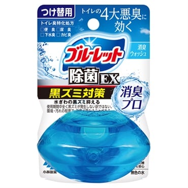 液体 ブルーレット おくだけ除菌 EX 消臭プロ つけ替用 消臭ウォッシュ 67ml BLUELET 小林製薬