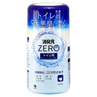 消臭元ZERO トイレ用 フレッシュシャボンの香り 400ml 小林製薬(400ml)