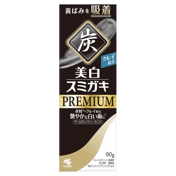 美白スミガキ プレミアム アールグレイティーミント 90g 小林製薬(90g)