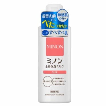 大容量　4本　ミノン　MINON　全身保湿ミルク　全身保湿クリーム ミノン 全身保湿ミルク ( 400ml )/ MINON(ミノン) : 爽快