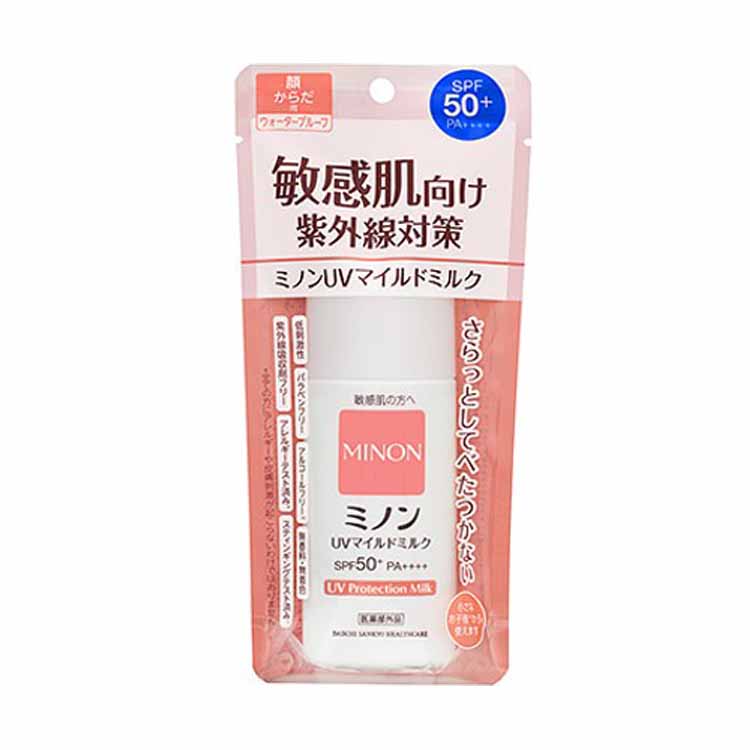 ミノン UV マイルドミルク 80ml ミノン MINON 第一三共ヘルスケア