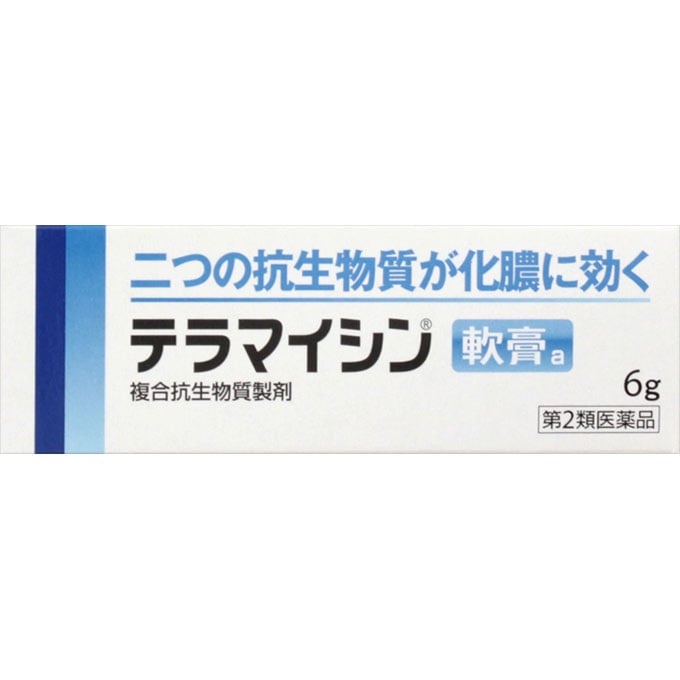 テラマイシン軟膏 6g テラマイシン軟膏a アリナミン製薬 【第2類医薬品】(6g)