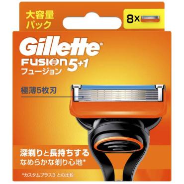 ジレットフュージョン 替刃8個入 P&G