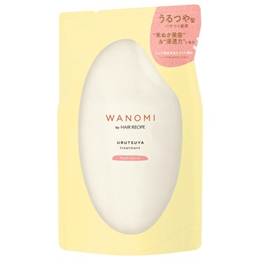 和の実byヘアレシピ WANOMI by HAIR RECIPE 和の実 by ヘアレシピ うるつや トリートメント 詰替 300g 和の実 by