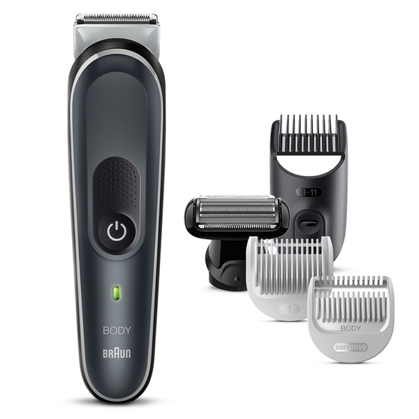 BRAUN ボディグルーマー 新品 ボディグルーマー 5 ジェントルグレー BG5360 ブラウン Braun