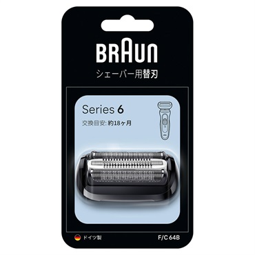Braun(ブラウン) シェーバー替刃 密着シリーズ6用 F／C64B