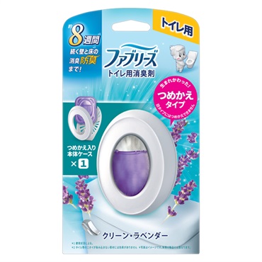ファブリーズ トイレ用 消臭剤 つめかえ入り本体ケース 6.3ml P&G