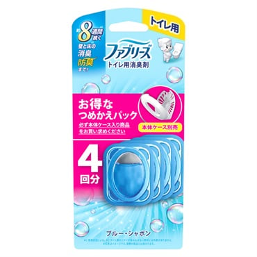 ファブリーズ トイレ用 消臭剤 つめかえ 6.3ml×4個パック P&G