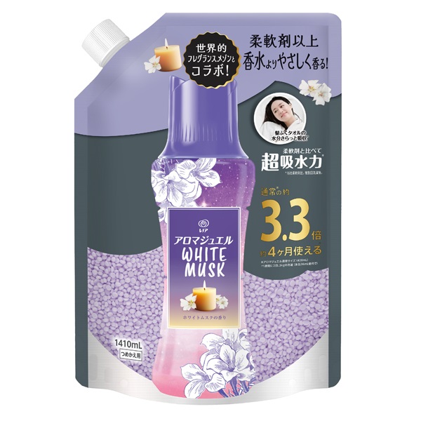 レノア アロマジュエル ホワイトムスクの香り つめかえ用 超特大サイズ
