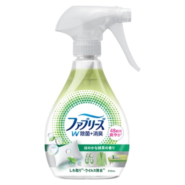 ファブリーズ W除菌＋消臭 本体 370ml P&G(ほのかな緑茶の香り)