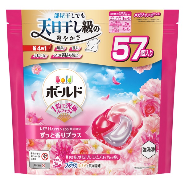 ボールド ジェルボール 4D つめかえ用 メガジャンボサイズ Bold P&G