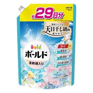 ボールド ジェル つめかえ用 超特大サイズ 690g Bold P&G(爽やかおひさまとフレッシュサボンの香り)