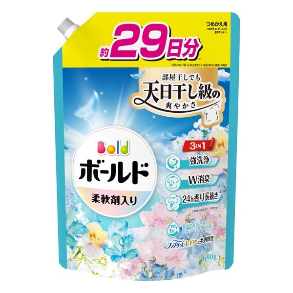 ジェルボール　期間限定 ボールド ジェル つめかえ用 超特大サイズ 690g Bold P&G | イオン