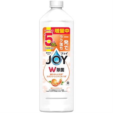 除菌ジョイコンパクト 詰替 特大増量 685ml JOY P&G(贅沢シトラスオレンジの香り)