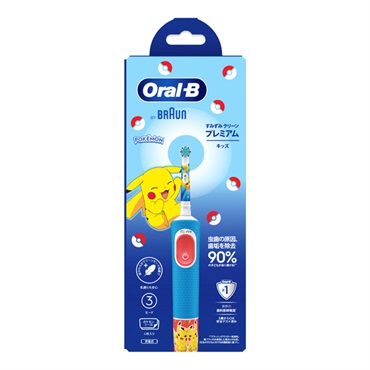 オーラルB すみずみクリーンキッズ プレミアム ブルー 1本 ブラウン BRAUN P&G