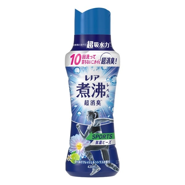 レノア 煮沸レベル 超消臭 抗菌ビーズ 本体 420ml P&G | イオン