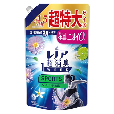 エレノア レノア 超消臭 1WEEK つめかえ用 超特大サイズ 1380ml P&G | イオン