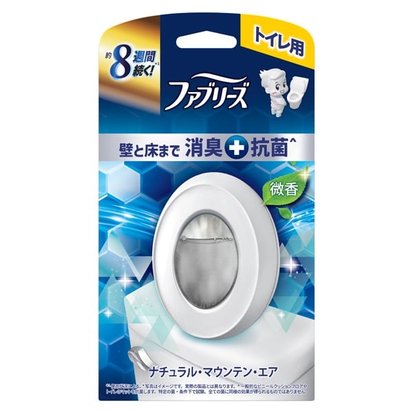 ファブリーズ トイレ用 消臭剤 プレミアムシリーズ 6.3ml P&G(消臭+抗菌/ナチュラル・マウンテン・エア)