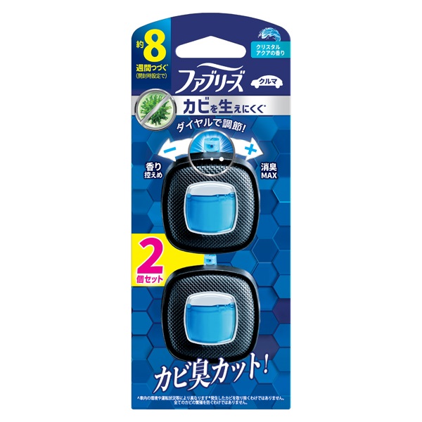 ファブリーズ クルマ イージークリップ 2.5ml×2個 P&G | イオン