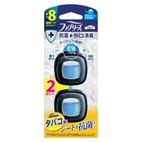 ファブリーズ クルマ イージークリップ 2.5ml×2個 P&G(抗菌エキスパート/クリーン・オーシャン・ブリーズ/タバコ)