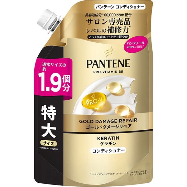 パンテーン ゴールド ダメージリペア シャンプー 詰替 特大 500g
