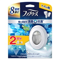 ファブリーズ トイレ用 消臭剤 プレミアムシリーズ 本体+つめかえ1個パック 6.3ml×2 P&G(消臭+抗菌/ナチュラル・マウンテン・エア)