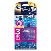 ファブリーズ W消臭 トイレ用 消臭剤＋抗菌 つめかえ 6.3ml×3個 P&G(フレッシュ・クリーン・ラベンダー)