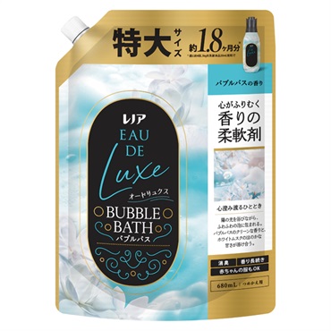 レノア オードリュクス バブルバスの香り つめかえ 特大サイズ 680ml
