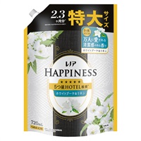 レノアハピネス 夢ふわタッチ ホワイトブーケ＆リネン つめかえ 特大サイズ 720ml レノア P&G(720ml)